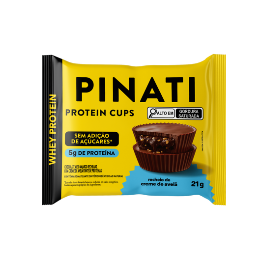 PINATI PROTEIN CUPS CREME DE AVELÃ 21g