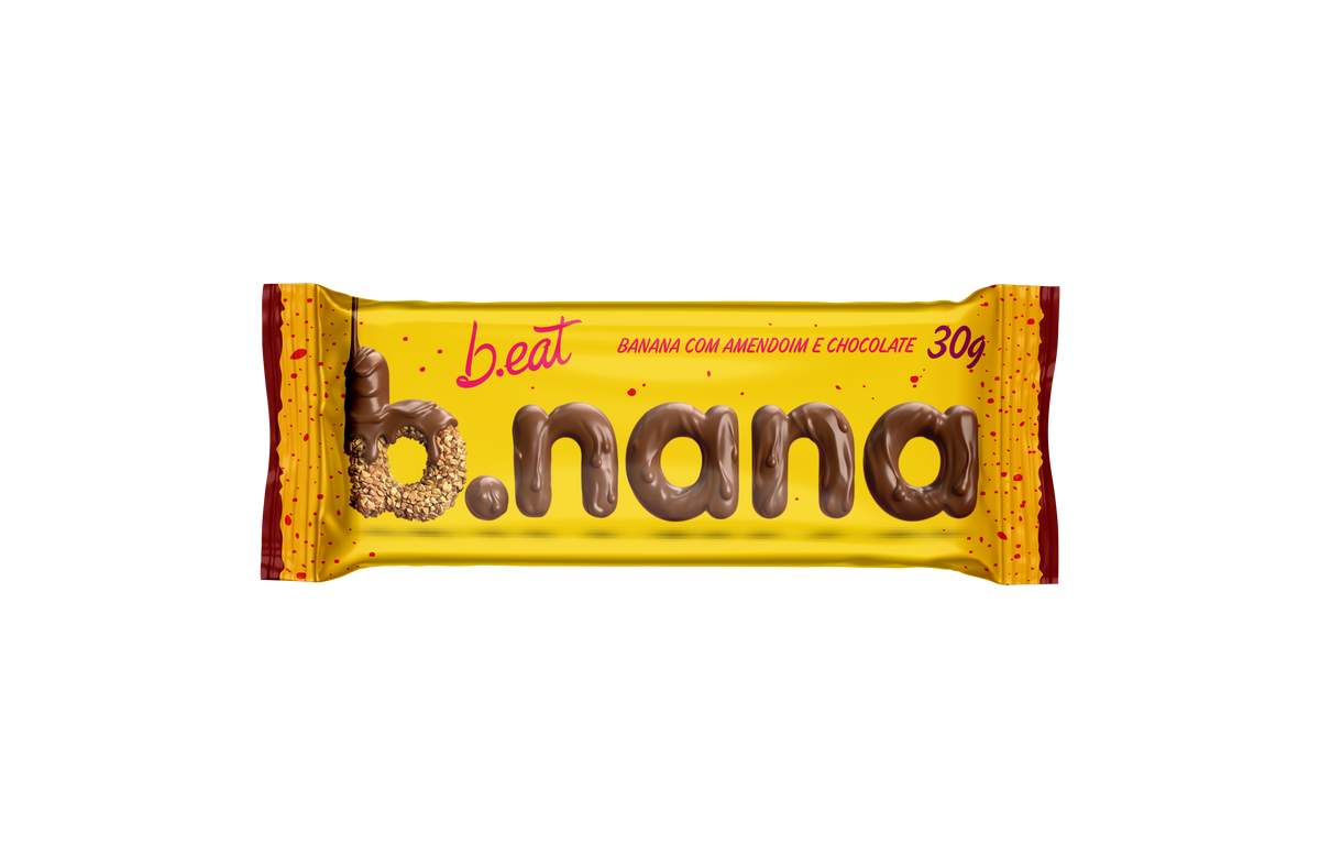 12X30G B.NANA AMENDOIM E CHOCOLATE – PINATI SNACKS