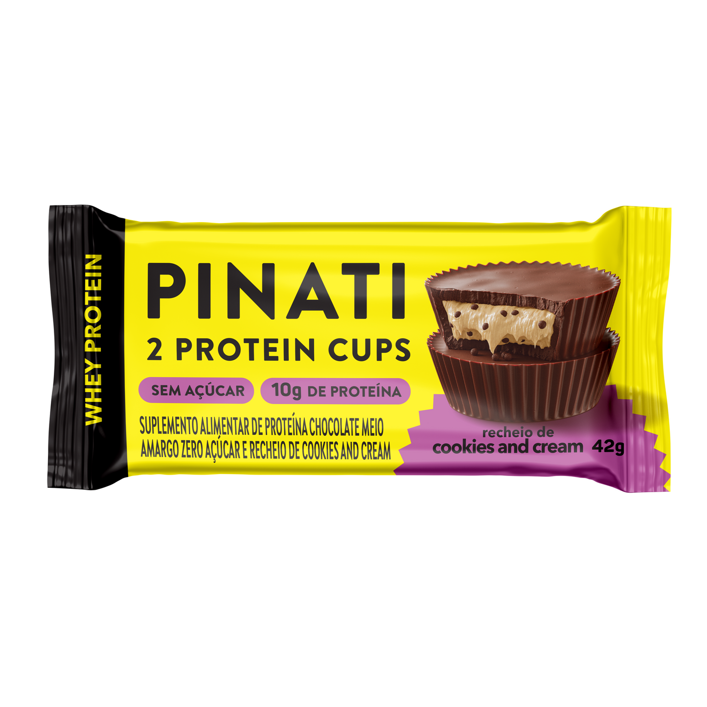 PINATI PROTEIN CUPS COOKIES & CREAM 42g