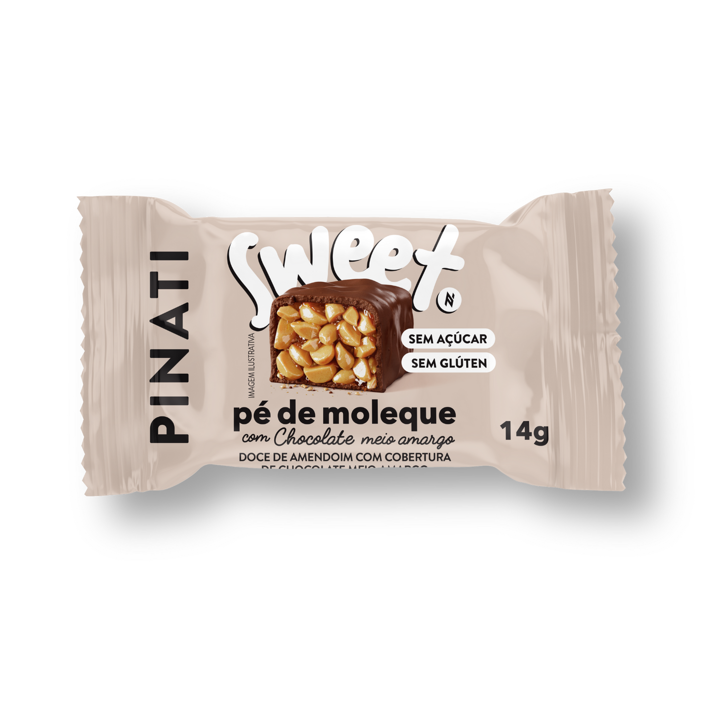 PINATI SWEET BITE PÉ DE MOLEQUE 14g