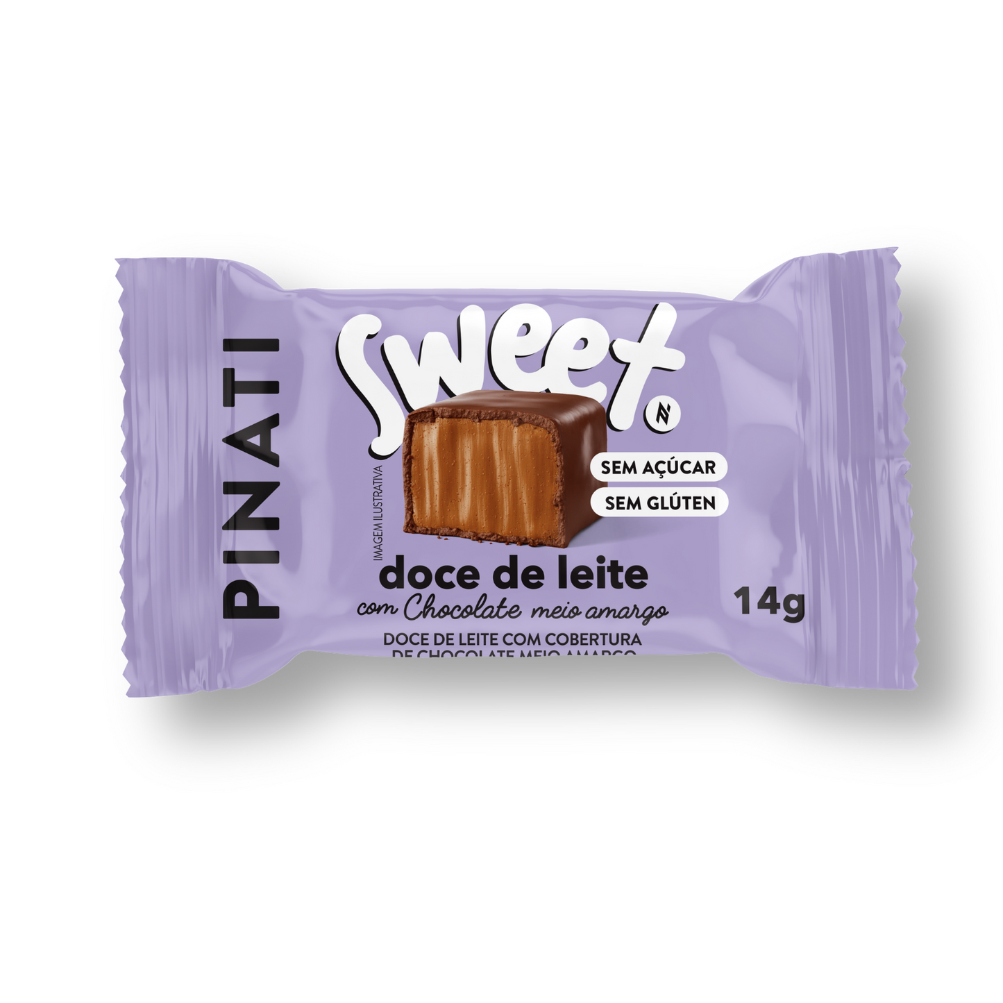 PINATI SWEET BITE DOCE DE LEITE 14g