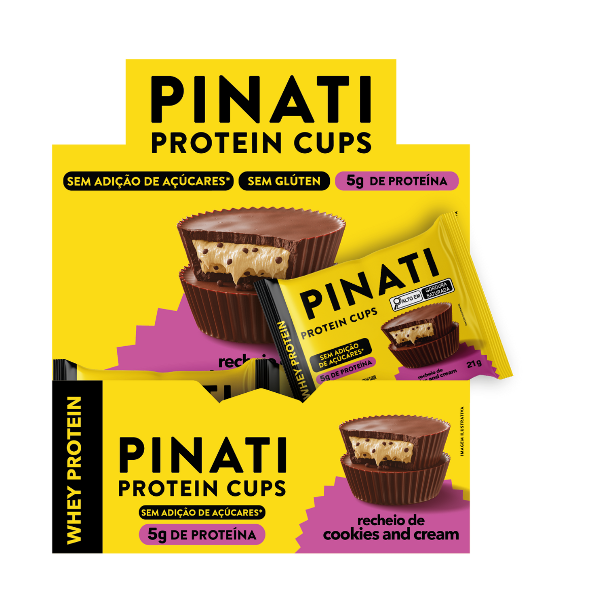 PINATI PROTEIN CUPS COOKIES & CREAM