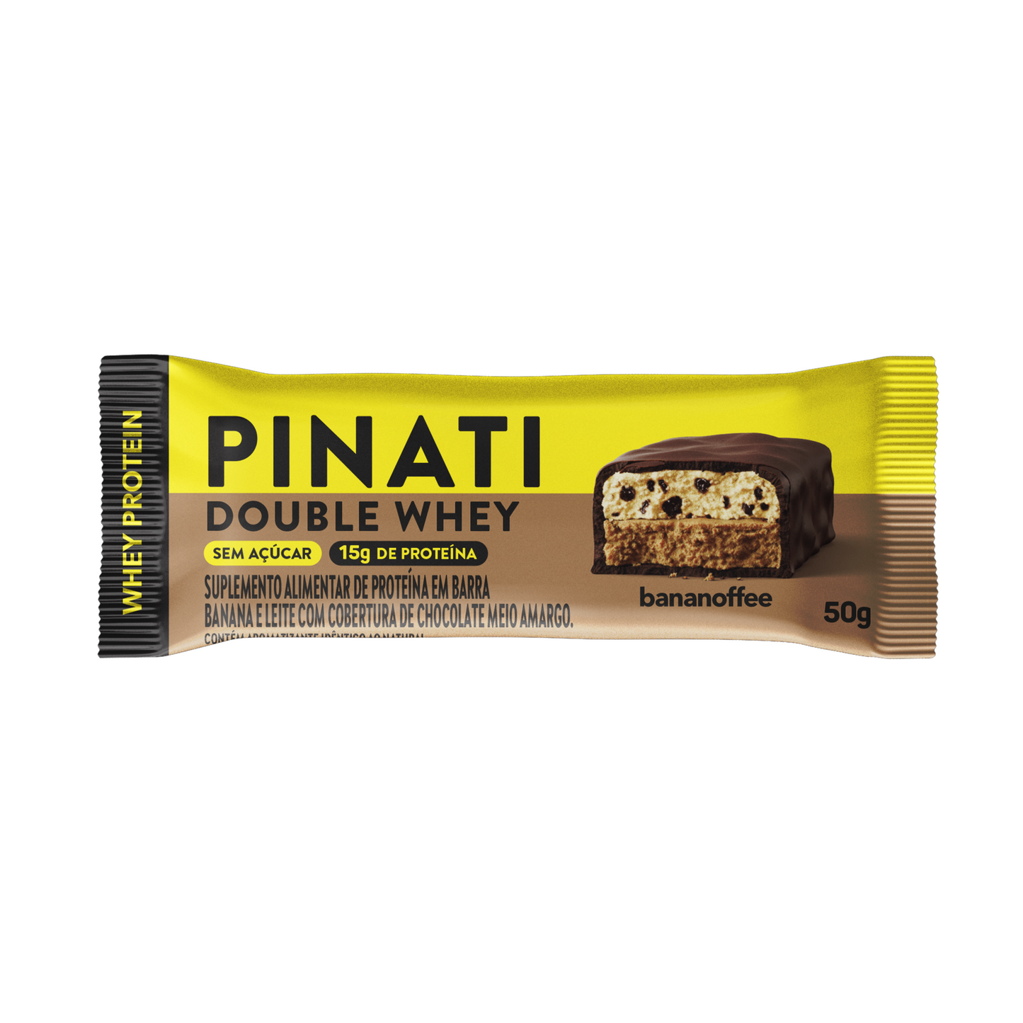 PINATI DOUBLE WHEY BANANOFFEE 50g 1 un.