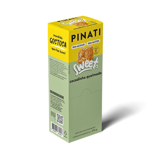 PINATI SWEET COCADINHA QUEIMADA 14g 24un