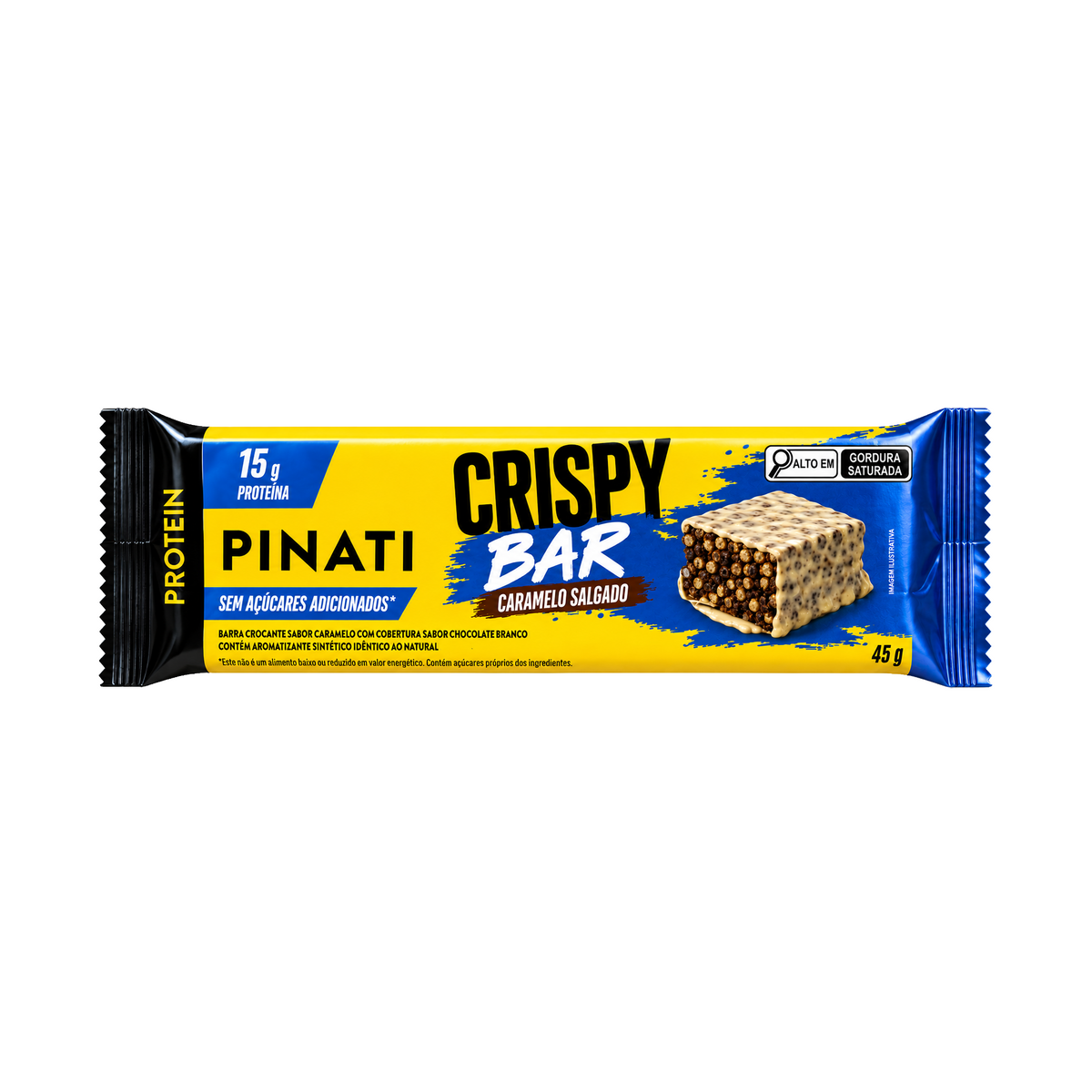 PINATI CRISPY BAR CARAMELO SALGADO