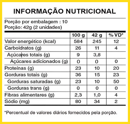 PINATI PROTEIN CUPS COOKIES & CREAM 42g 10 un.