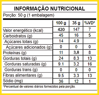 PINATI DOUBLE BAR BANANA 35g 6 un.