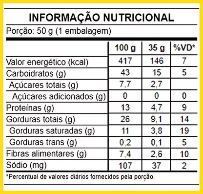 PINATI DOUBLE BAR BRIGADEIRO 35g 6 un.