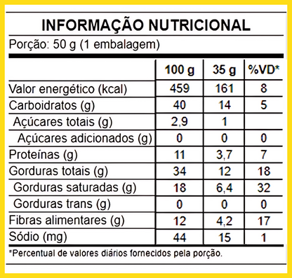 PINATI DOUBLE BAR COCO AMENDOIM E CHOCOLATE 35g