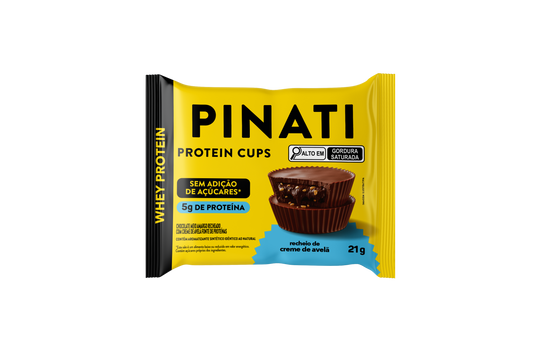 PINATI PROTEIN CUPS CREME DE AVELÃ 21g