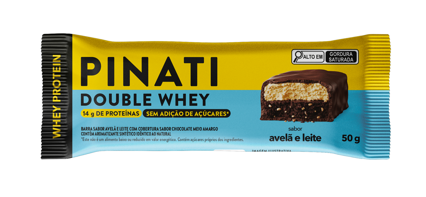 PINATI DOUBLE WHEY AVELÃ E LEITE