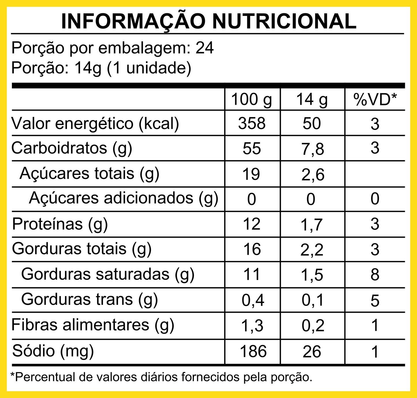 PINATI SWEET BITE DOCE DE LEITE 14g 24 un.