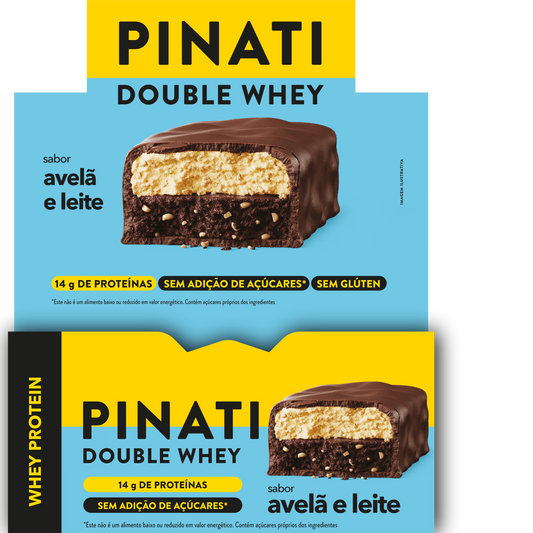 PINATI DOUBLE WHEY AVELÃ E LEITE