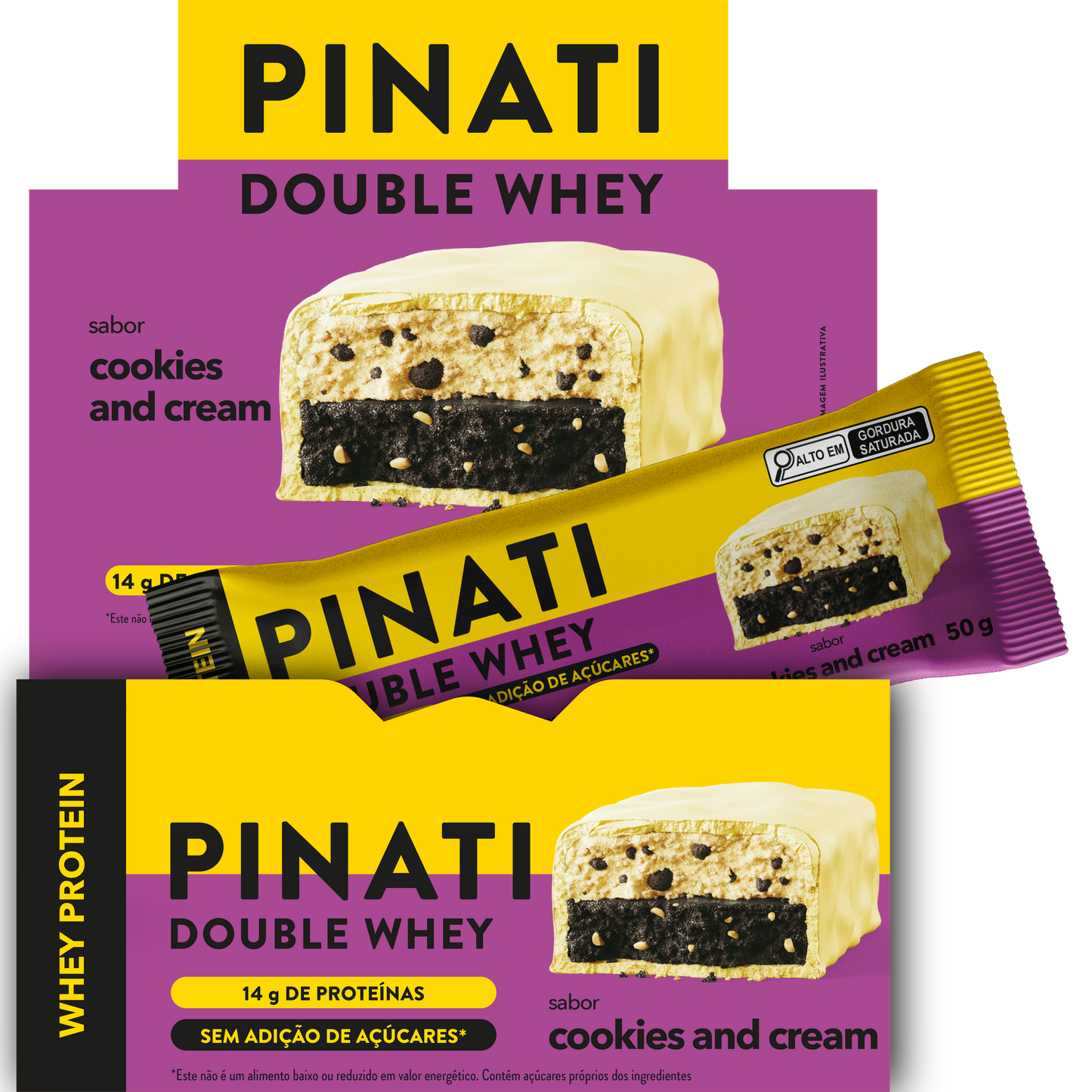 PINATI DOUBLE WHEY COOKIES & CREAM