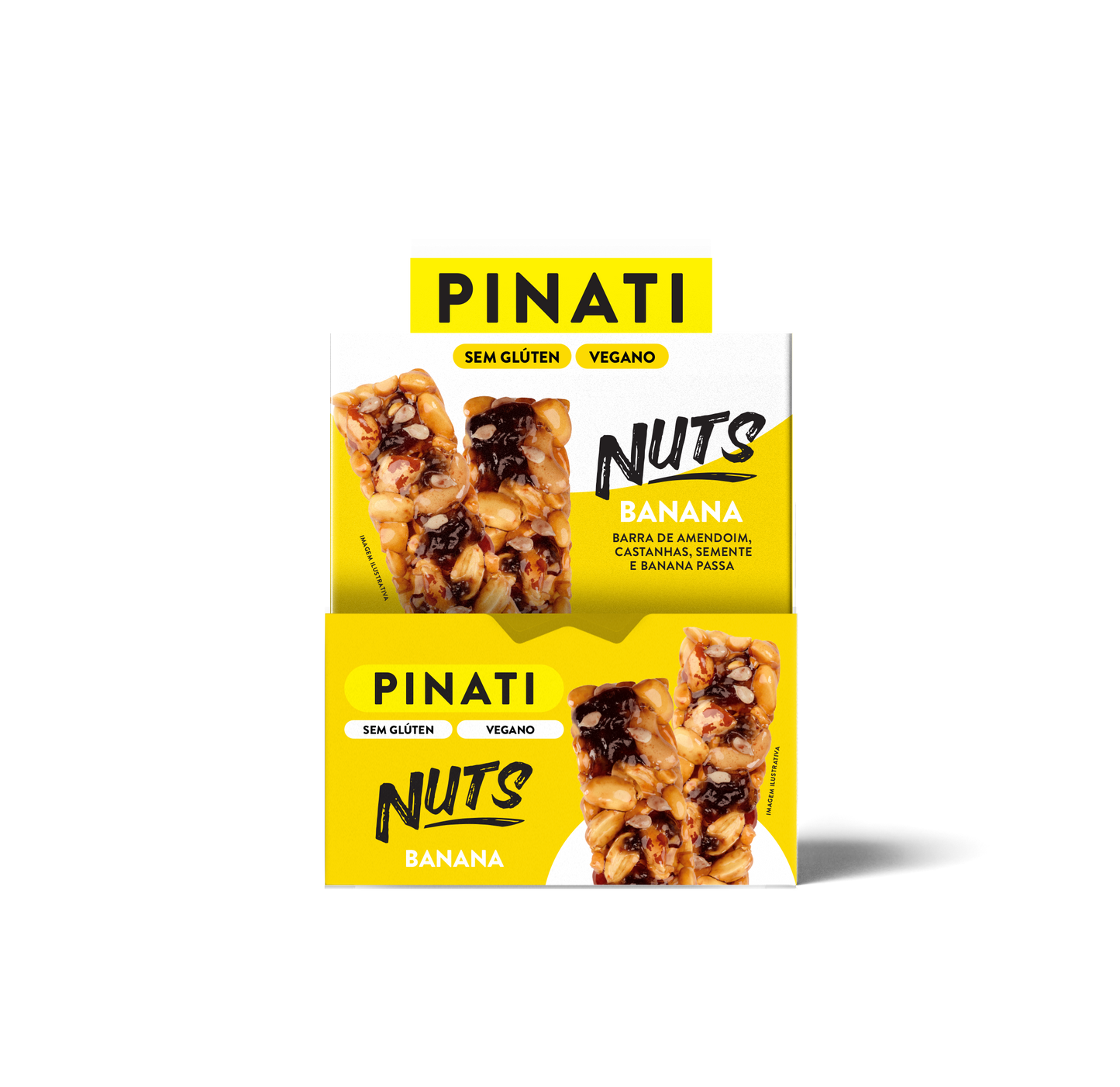 PINATI NUTS BANANA 20un.