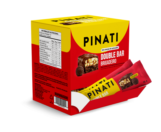 PINATI DOUBLE BAR BRIGADEIRO 35g 32 un.