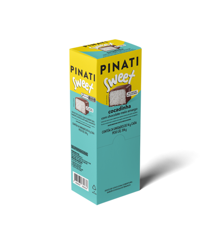 PINATI SWEET COCADINHA COM CHOCOLATE MEIO AMARGO