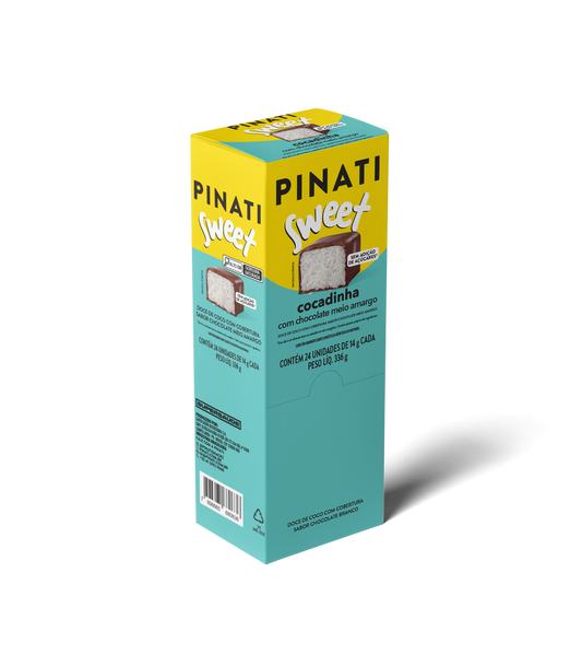 PINATI SWEET COCADINHA COM CHOCOLATE MEIO AMARGO