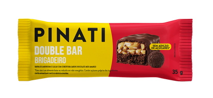 PINATI DOUBLE BAR BRIGADEIRO 35g 32 un.