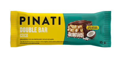 PINATI DOUBLE BAR COCO 35g 32 un.