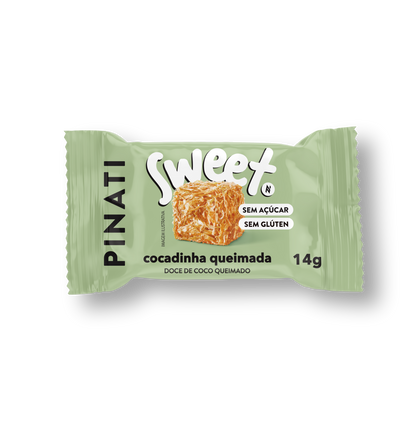 PINATI SWEET BITE COCADINHA QUEIMADA 14g 24 un.