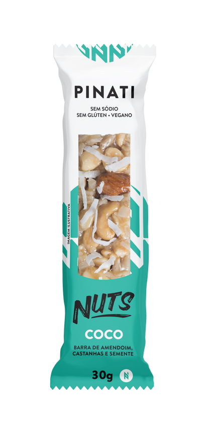 KIT LEVE 4 PAGUE 3 PINATI NUTS COCO 30g