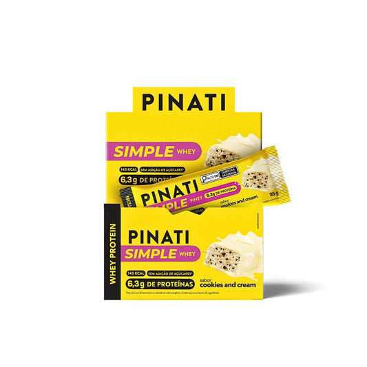 PINATI SIMPLE WHEY COOKIES AND CREAM 35g 16un.